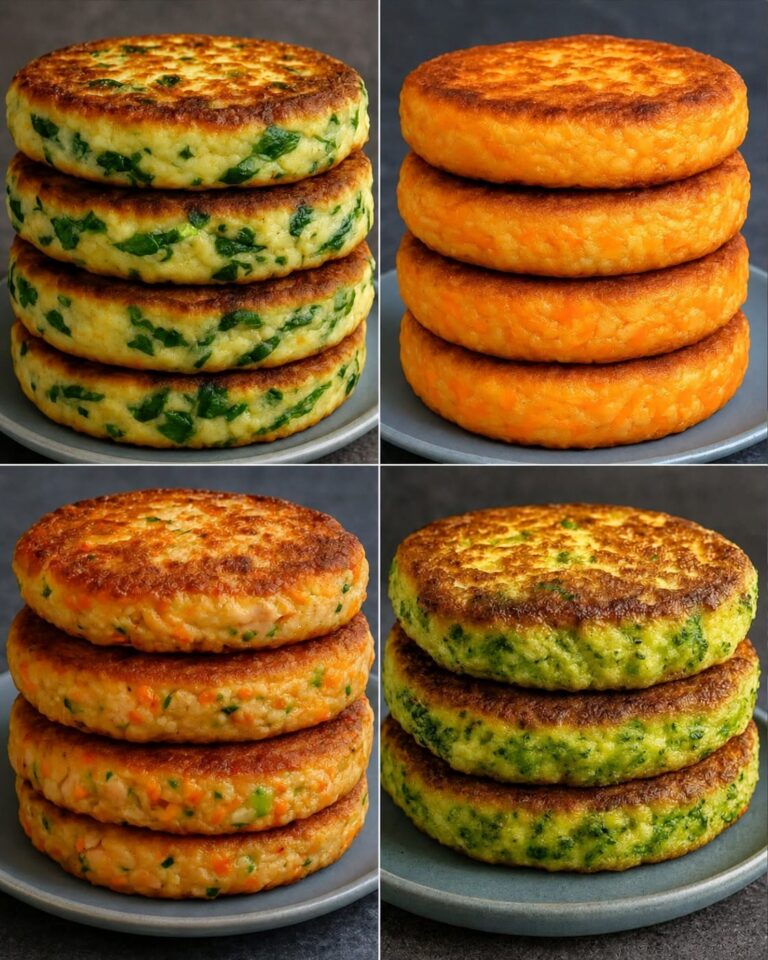 Hamburguesas de Verduras y Patata