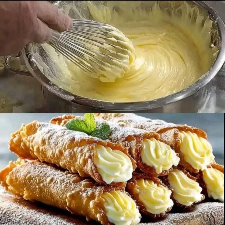 Canelones Italianos  con Crema Diplomática