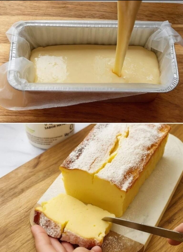 Pastel Mágico de Yogur Cremoso